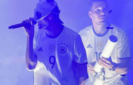 rapper cro lukas podolski t-shirt kanone die mannschaft