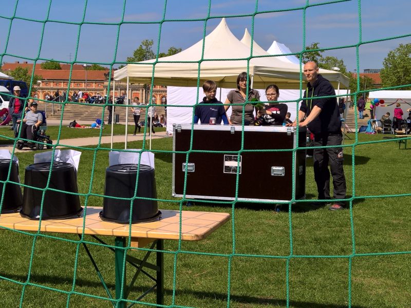 t-shirt kanonen berlin im lustgarten potsdam beim muko freundschaftslauf 2017